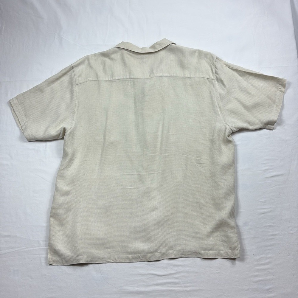 Fore Golfwear Short Sleeve Button Up Silk Shirt Mens Size XL Mikes Hard Lemonade - Picture 2 of 10
